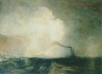 水彩大师 William Turner_1832 Staffa la grotte de Fingal